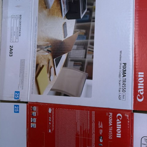 Canon Pixma TR4550 color inkjet multifunction printer like new with WiFi and mobile print
