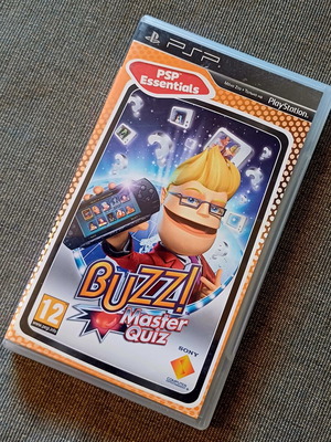 Buzz Master Quiz PSP игра употребявана, гръцко издание