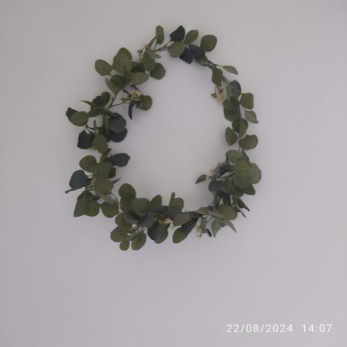 IKEA artificial eucalyptus garland like new