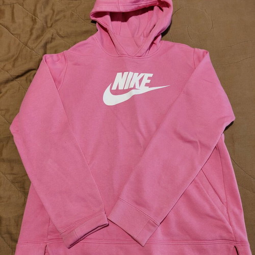 Nike pink kids hoodie like new