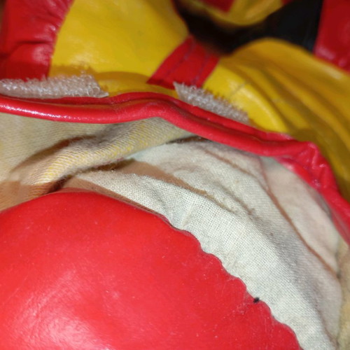 Little Champion vintage boxing gloves used