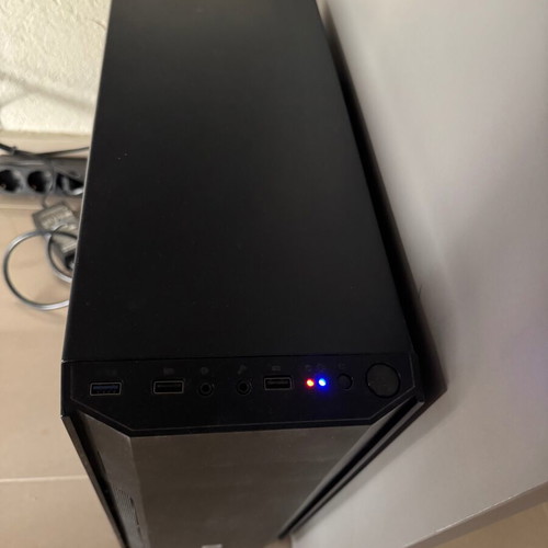 PC with Intel Core i5-10400, 8GB RAM, 112GB SSD, 1TB HDD, Be quiet 600W PSU, SteelSeries Rival 3 mouse, Motospeed CK82 keyboard