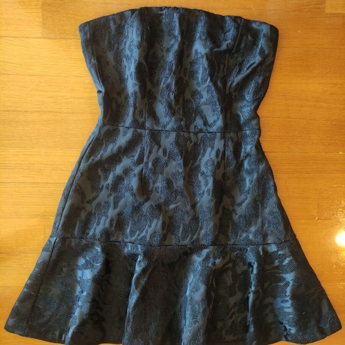 Strapless black vintage Real Y2K H&M dress like new
