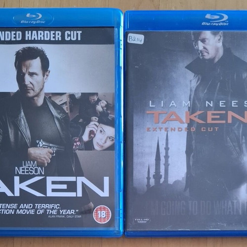 Taken 1+2 Blu-ray set used with Greek subtitles