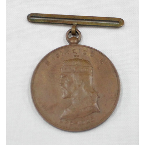 1912-13 Greek Medal of the Greco-Bulgarian War used, without ribbon