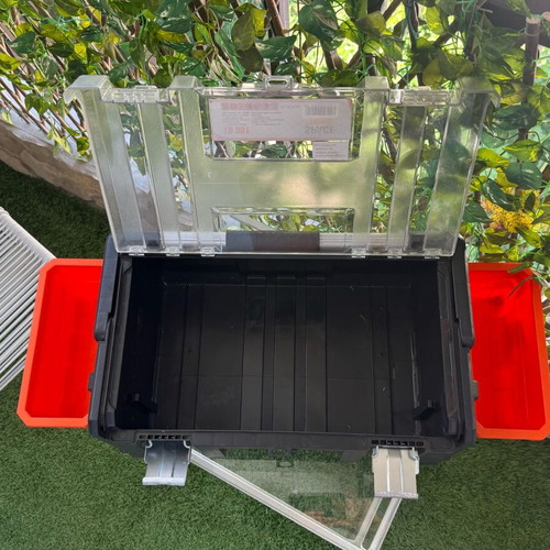 Toolbox 20'' made of polypropylene and aluminum like new
