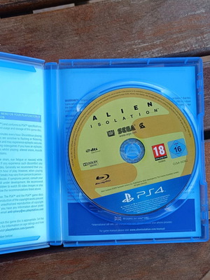 Alien Isolation PlayStation 4 like new