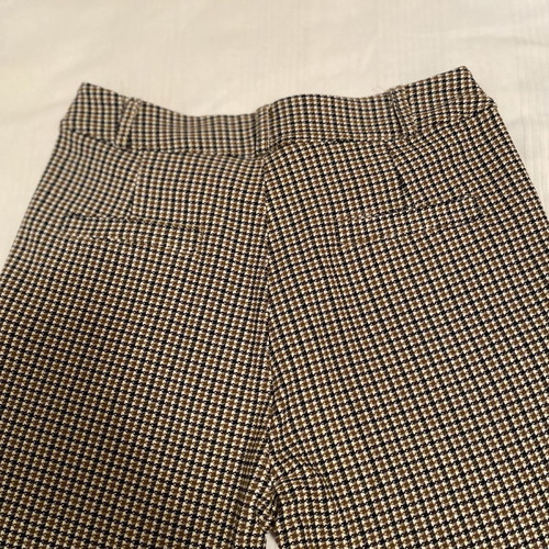 Checked women's pants used, size Small, elastic