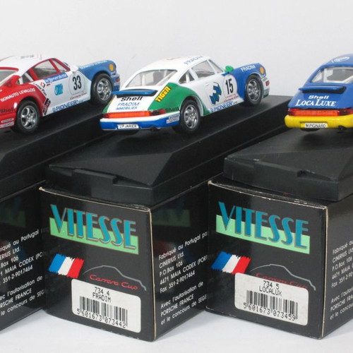 Porsche 911 Carrera Cup 1991 France σετ 18 μοντέλων καινούργιο, Vitesse