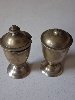 Vintage ορειχάλκινο σετ θυμιατού και μυροδοχείου μεταχειρισμένο