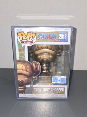 Funko Pop One Piece Chopper Bronze Statue new