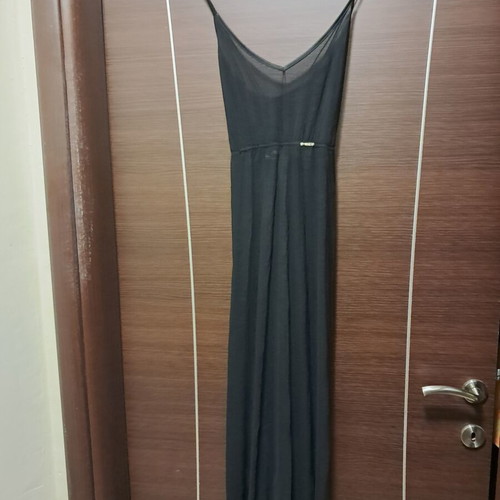 Med one-piece pareo black, new with tags