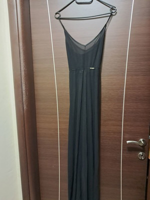 Med one-piece pareo black, new with tags
