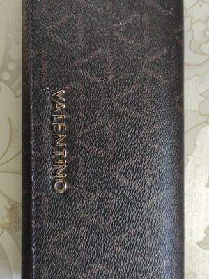 Valentino wallet used brown with wear 20x11x3.5