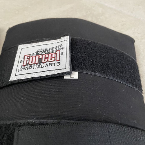 Force 1 Martial Arts Shin Guards size L like new, black