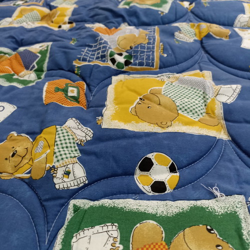 Double quilt new, reversible with cotton fabric