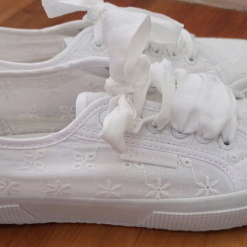 Superga 2750 FLOWER SANGALLO white size 40