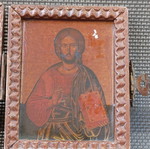 Vintage diptych icon