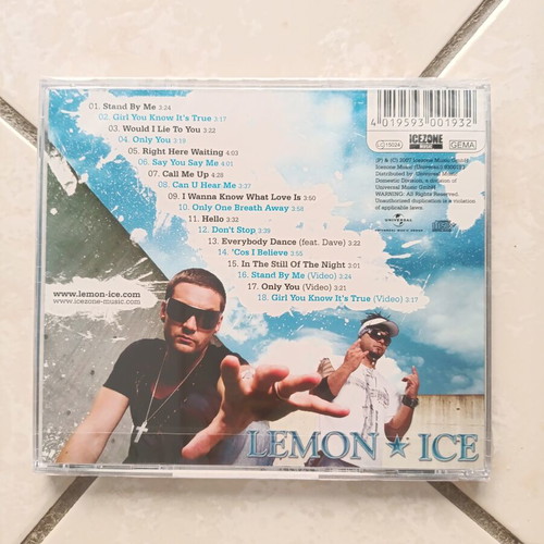 Lemon Ice One CD new, pop