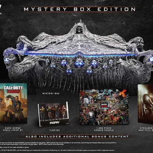 Call of Duty Black Ops 4 Mystery Box Collector's Edition new