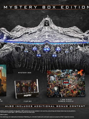 Call of Duty Black Ops 4 Mystery Box Collector's Edition new