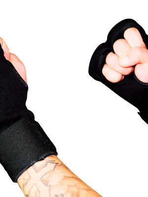 Box handguards set of 2 cotton and foam black new
