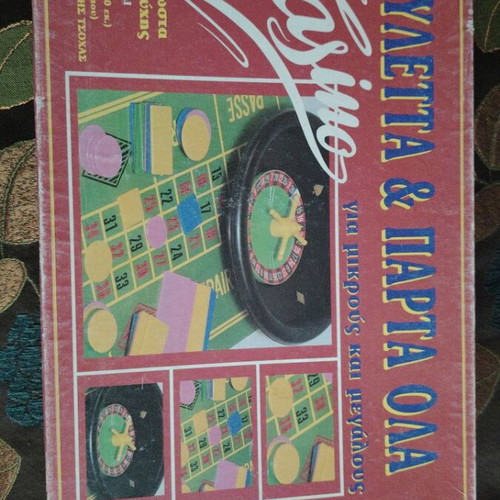 Roulette & Parta Ola board game used, 90s classic