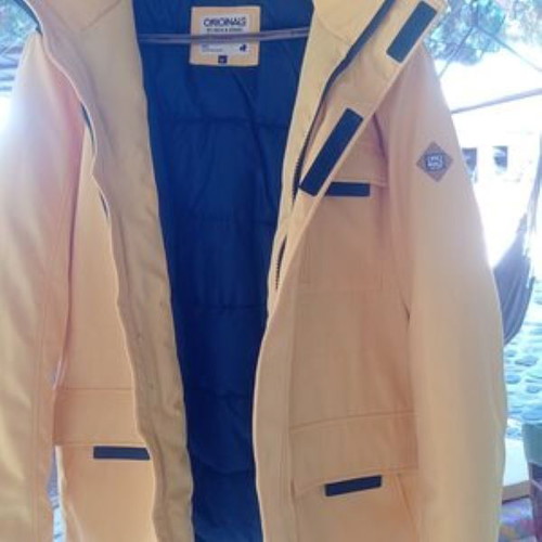 Jack & Jones men's coat like new, yellow, XL