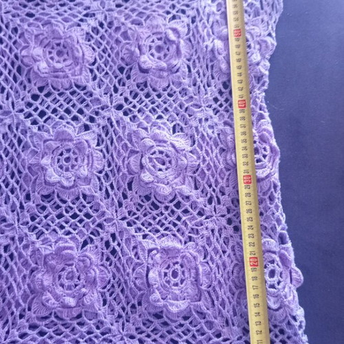 Summer blouse handmade crochet pink like new