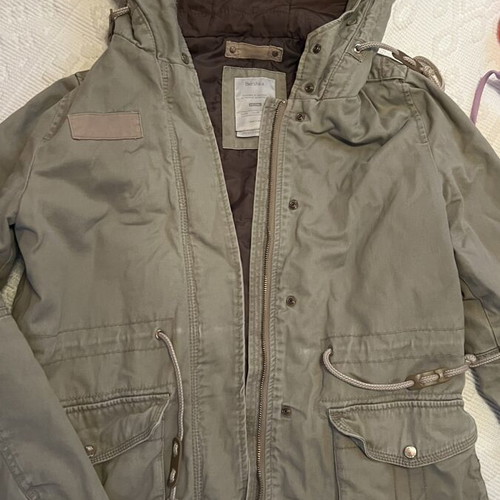 Jacket used, beige, size M