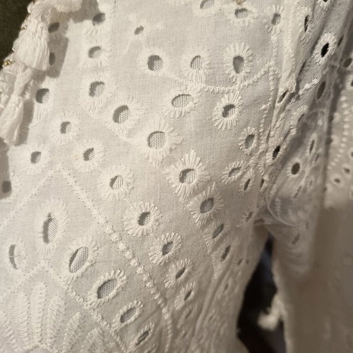 Women's white dress, size S-M