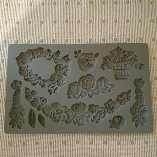 Iron Orchid Trimmings Silicone Mold Set like new, 10 pcs 20×12.5 cm