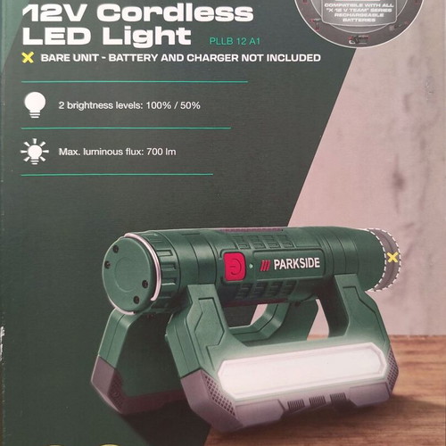 Parkside Φώς LED 12V με 700 lumens