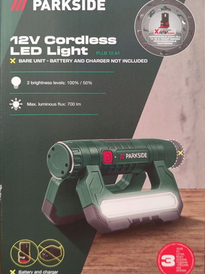 Parkside 12V LED осветление с 700 лумена