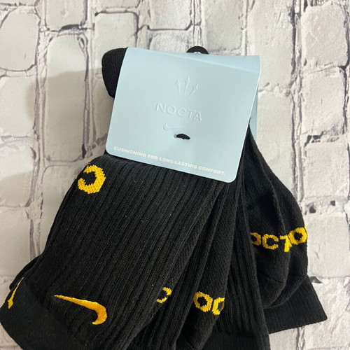 Nocta socks new, set of 3 pairs, black and yellow