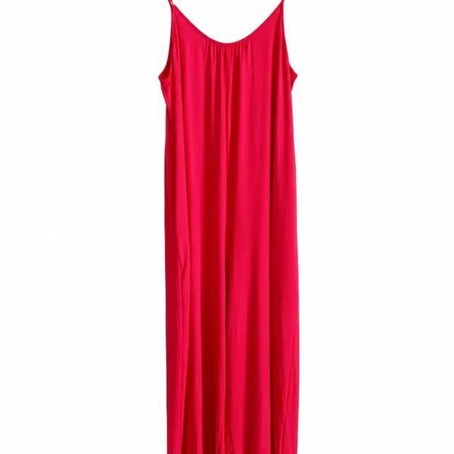 Red Jumpsuit XL-4XL New, Elastic Summer One-Piece with Pockets