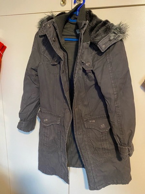 Winter jacket like new, gray, size L