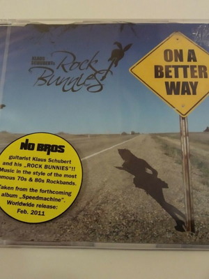 Klaus Schubert's Rock Bunnies On A Better Way CD καινούργιο, metal