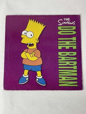 The Simpsons Do The Bartman δίσκος βινυλίου single μεταχειρισμένος, συλλεκτικός 90s
