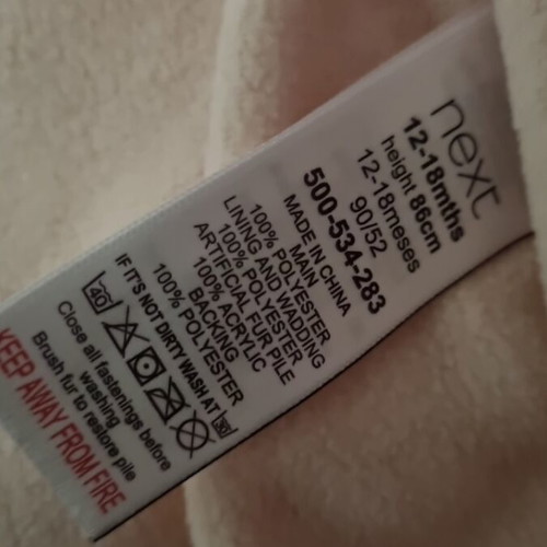 Baby jumpsuit for 12-18 months, like new