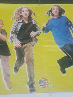 Double poster used with Hanson and Leonardo Dicaprio