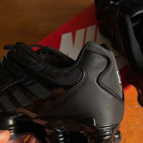 Nike Shox 46 new black sneakers