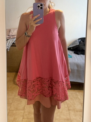 Pinko dress made in Italy size 36, like new, fuchsia