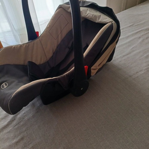 Bebe Stars Baby Car Seat like new, grey-beige
