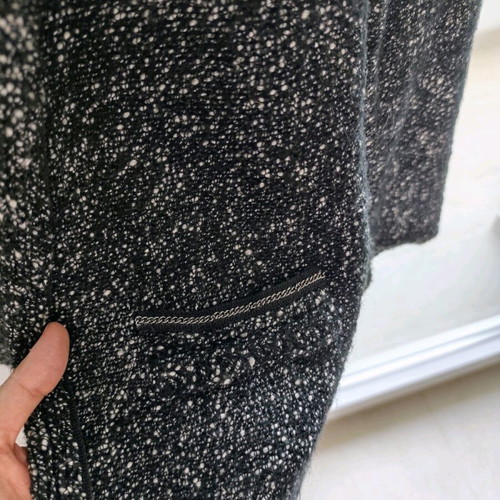 Gold Case women's tweed jacket like new, black
