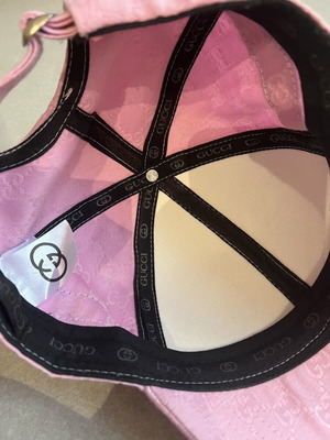 Gucci hat new, pink, size M