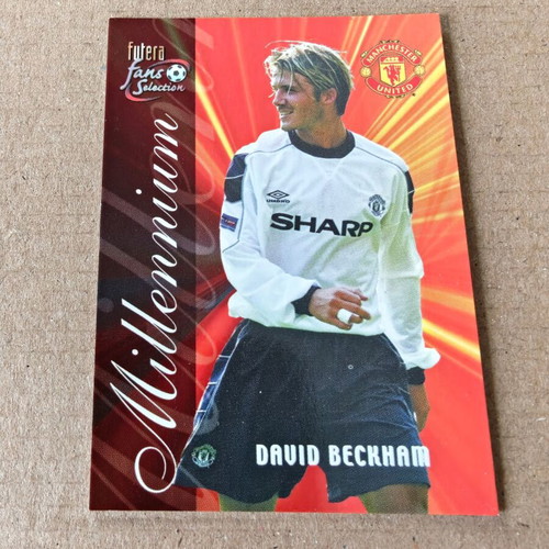 David Beckham Millennium Manchester United Fan's Selection 2000 No. 184 like new
