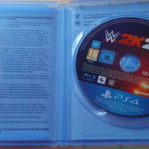 WWE2K24 PS4 game like new