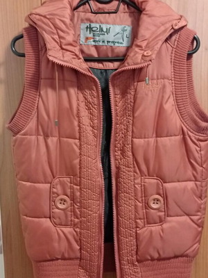 Αμάνικο γυναικείο μπουφάν Helmi κεραμίδι σαν καινούργιο, large