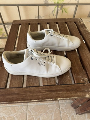 Pepe Jeans shoes white size 44 casual used